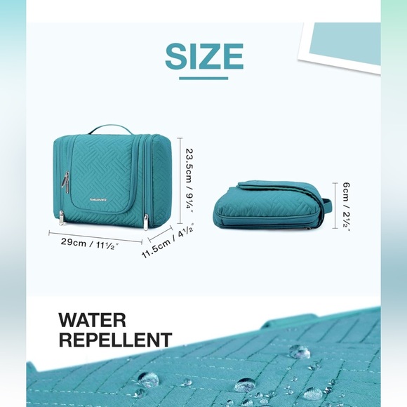 Travel Cosmetic Toiletry Bag Pouch Portable Hanging Organizer Accessories - Picture 5 of 6